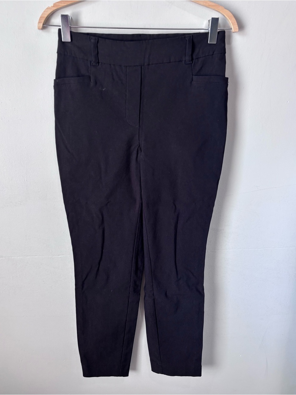 Reitmans The Iconic Pull-On Slim-Leg Pants | Black | Size 6 Petite